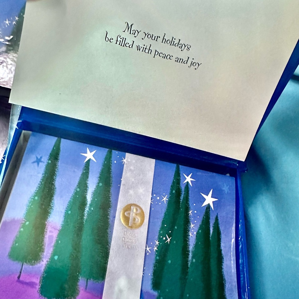 2 For $10…..NEW - BOX SETS OF CHRISTMAS HOLIDAY GREETING CARDS